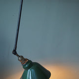 Rare Lampe O.C. White Industrielle fixation murale applique