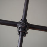 Rare Lampe O.C. White Industrielle fixation murale applique