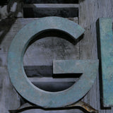 ancienne enseigne metal  : Gite