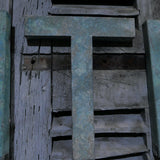 ancienne enseigne metal  : Gite