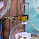 pied de laboratoire verrerie ancien tube