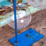 pied de laboratoire verrerie ancien tube