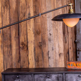Opaline globe wall-mounted surgical lamp