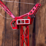 Antique toy large crane with driver