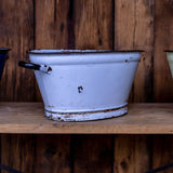 old enamel basin