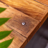 meuble militaire console métal plateau bois 11 tiroirs