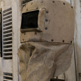 curiosité ancien masque de soudeur de pays de l'Est  / ref C03