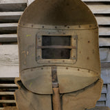 curiosité ancien masque de soudeur de pays de l'Est  / ref C07