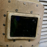 curiosité ancien masque de soudeur de pays de l'Est  / ref C08