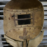 curiosité ancien masque de soudeur de pays de l'Est  / ref C09