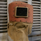 curiosité ancien masque de soudeur de pays de l'Est  / ref C10