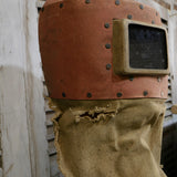 curiosité ancien masque de soudeur de pays de l'Est  / ref C10