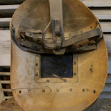 curiosité ancien masque de soudeur de pays de l'Est  / ref C12