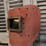 curiosité ancien masque de soudeur de pays de l'Est  / ref C13