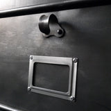 ancien grand meuble 30 casiers industriel a clapet strafor 1950