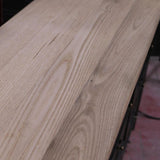 meuble console 12 casiers industriel clapet Roneo plateau chene massif