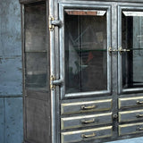 dentiste grand meuble vitrine double corps 1930