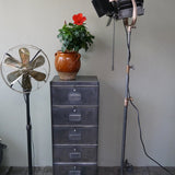 ancien meuble 5 casiers industriel a clapet Roneo 50/60