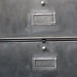 ancien meuble 5 casiers industriel a clapet Roneo 50/60