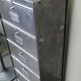 ancien meuble 5 casiers industriel a clapet Roneo 50/60