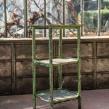 sellette industrielle d atelier patine d origine verte