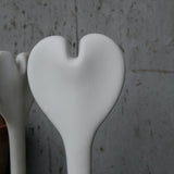 moule industriel a ballon de baudruche coeur - 1 piece