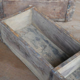 Double brick mold wooden box