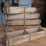 Double brick mold wooden box