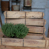 Double brick mold wooden box