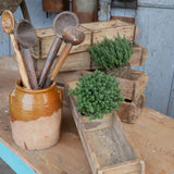 Double brick mold wooden box