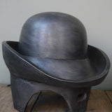 antique industrial metal hat mold 1