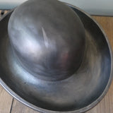antique industrial metal hat mold 2