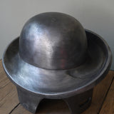 antique industrial metal hat mold 2
