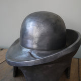 antique industrial metal hat mold 2