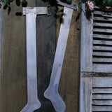 pair of aluminum legs for making stockings