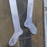 pair of aluminum legs for making stockings