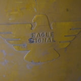 New York feu dont walk americain vintage USA jaune d'origine
