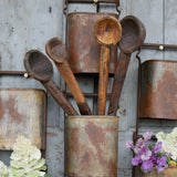 Noria industrial-style plant pot, 2 pieces