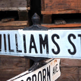 crossroad road signs USA