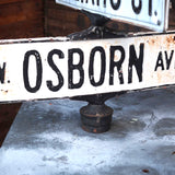 crossroad road signs USA
