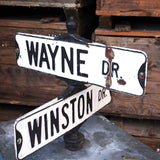 panneaux de signalisation crossroad USA