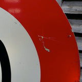 ancien panneau de signalisation Suisse limitation 50