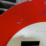 ancien panneau de signalisation Suisse limitation 50