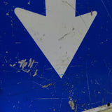 ancien panneau de signalisation Suisse voie prioritaire