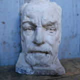 Buste en platre de Pasteur , medecine