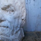 Buste en platre de Pasteur , medecine