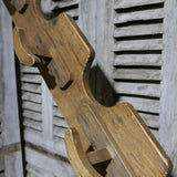 grand porte manteau en bois 5 pateres