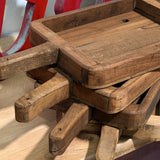 Grande planche à découper en bois - esprit campagne chic