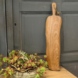 Grande planche à découper en bois - esprit campagne chic