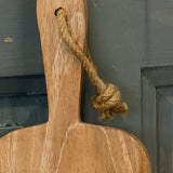 Grande planche à découper en bois - esprit campagne chic